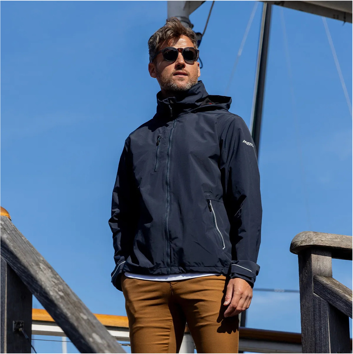 2026 Musto Mens Sardinia Jacket 82617 - True Navy
